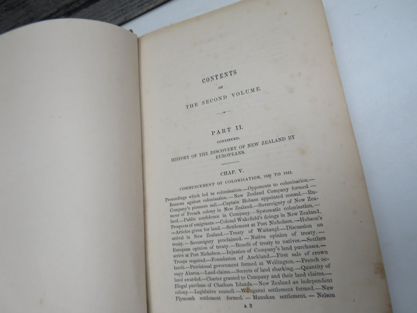 The Story of New Zealand Past and Present - Savage and Civilized by Arthur S. Thomson Vol II 1850