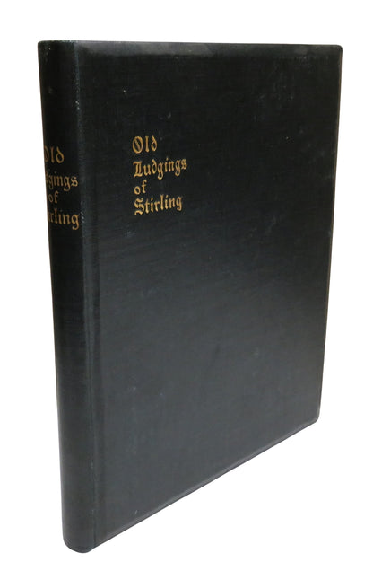 The Old Ludgings of Stirling By J.S. Fleming 1897 book front cover