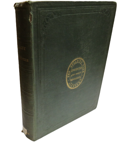 The Miscellany of The Spalding Club, Aberdeen, Volume Fifth, 1852 book front cover