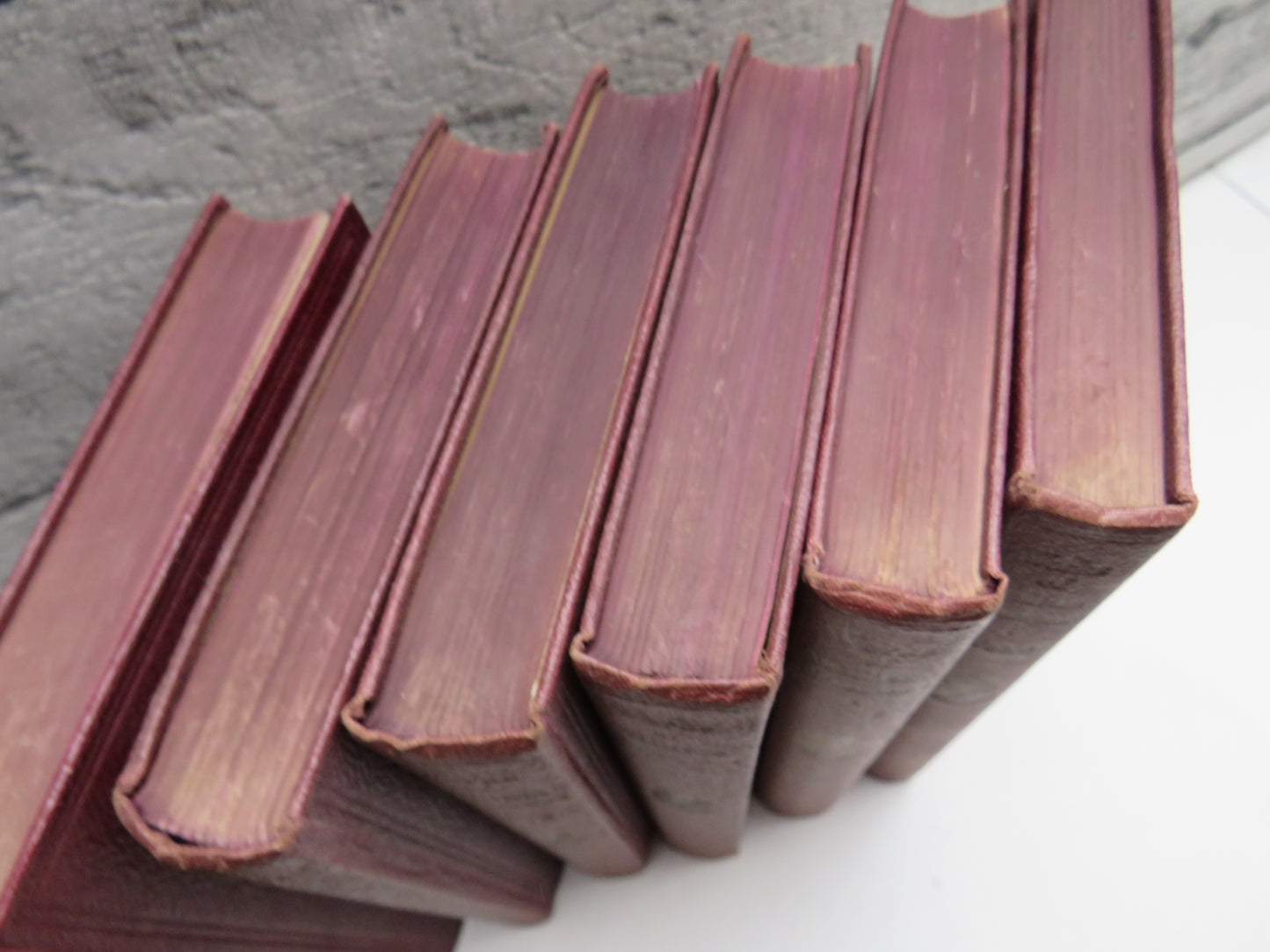 The Works of William Shakespeare In Six Volumes 1934 - Vintage Set of Books