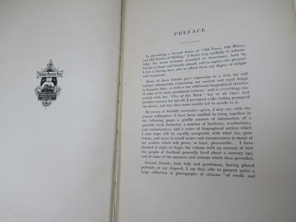 Old Faces, Old Places and Old Stories of Stirling Second Series By William Drysdale 1899 book image 4