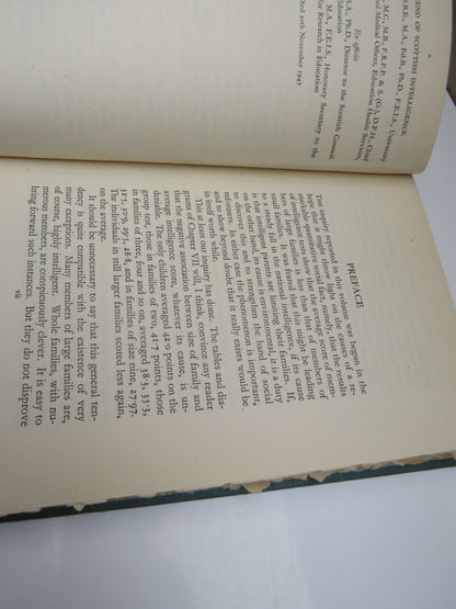 The Trend of Scottish Intelligence A Comparison of the 1947 and 1932 Surveys of the Intelligence of  book image 7