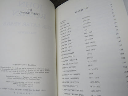 John Ruskin The Later Years By Tim Hilton 2000