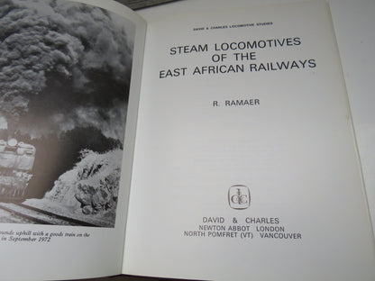 Steam Locomotives Of The East African Railways By R. Ramaer 1974 book image 3