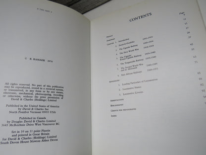 Steam Locomotives Of The East African Railways By R. Ramaer 1974 book image 4