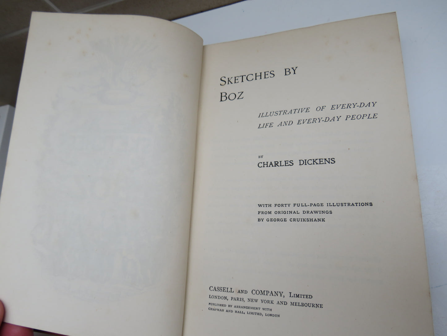 Sketches By Boz Illustrative of Every-Day Life and Every-Day People By Charles Dickens
