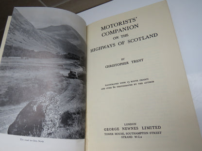 Motorists' Companion on the Highways of Scotland by Christopher Trent, 1956 book image 3