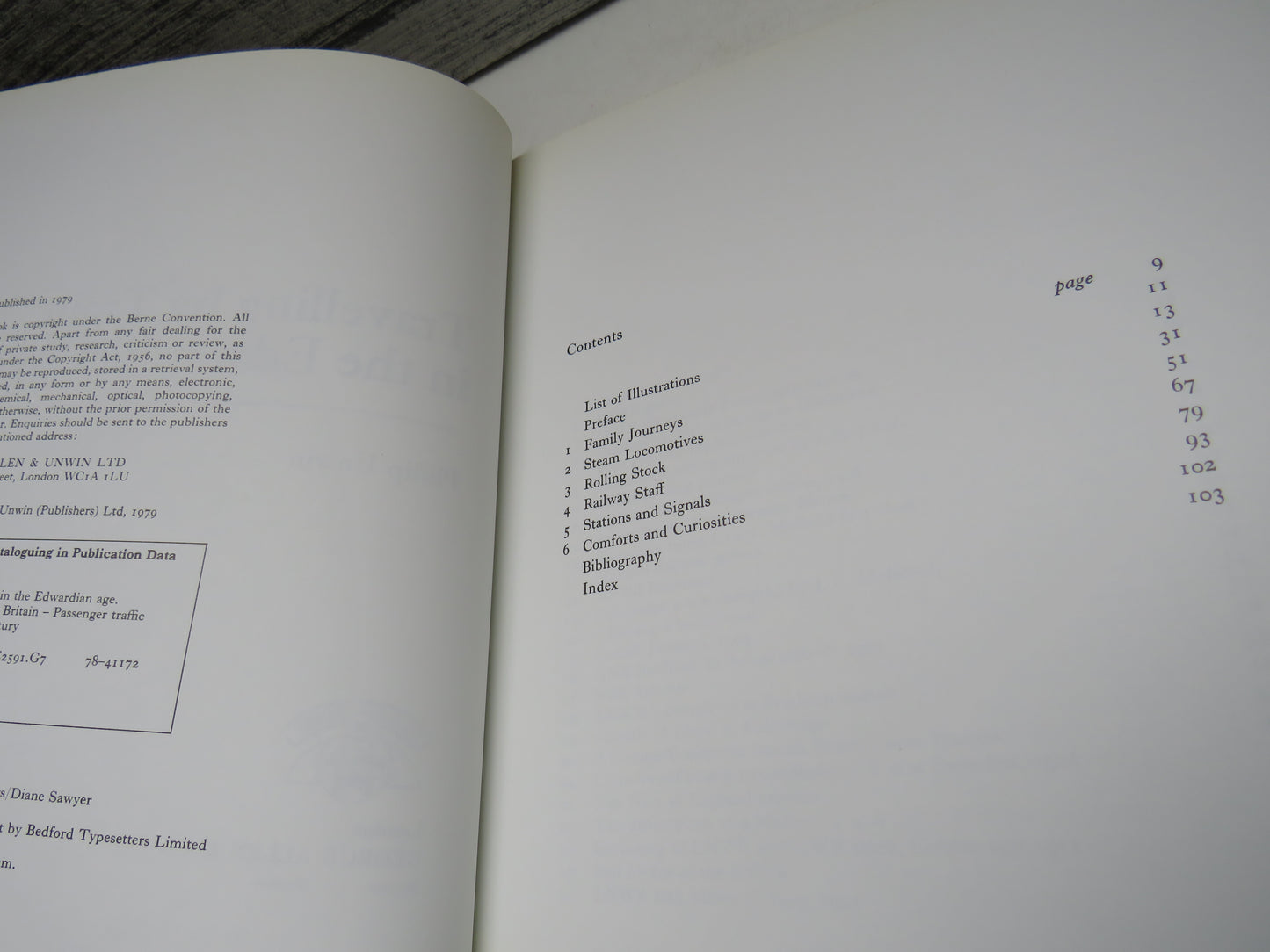 Travelling By Train In The Edwardian Age by Philip Unwin 1979