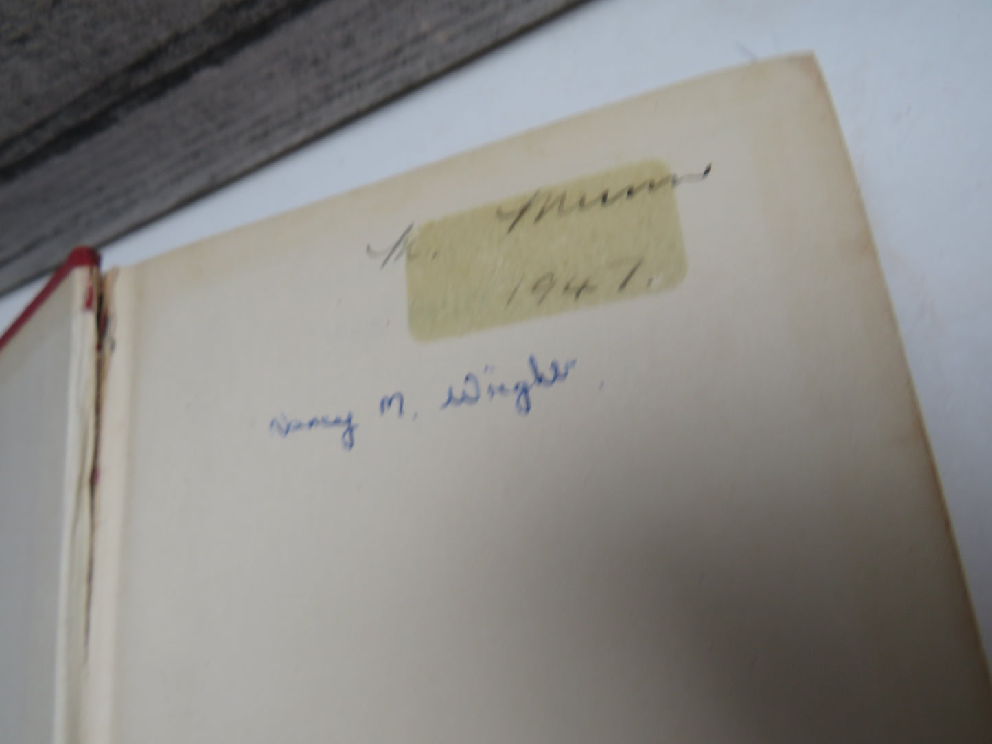 Wax Fruit By Guy McCrone 1947 1st Edition