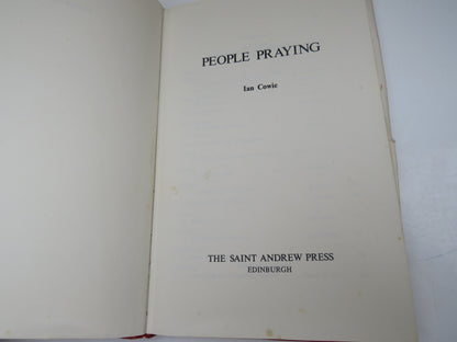 People Praying By Ian Cowie 1972 book image 3