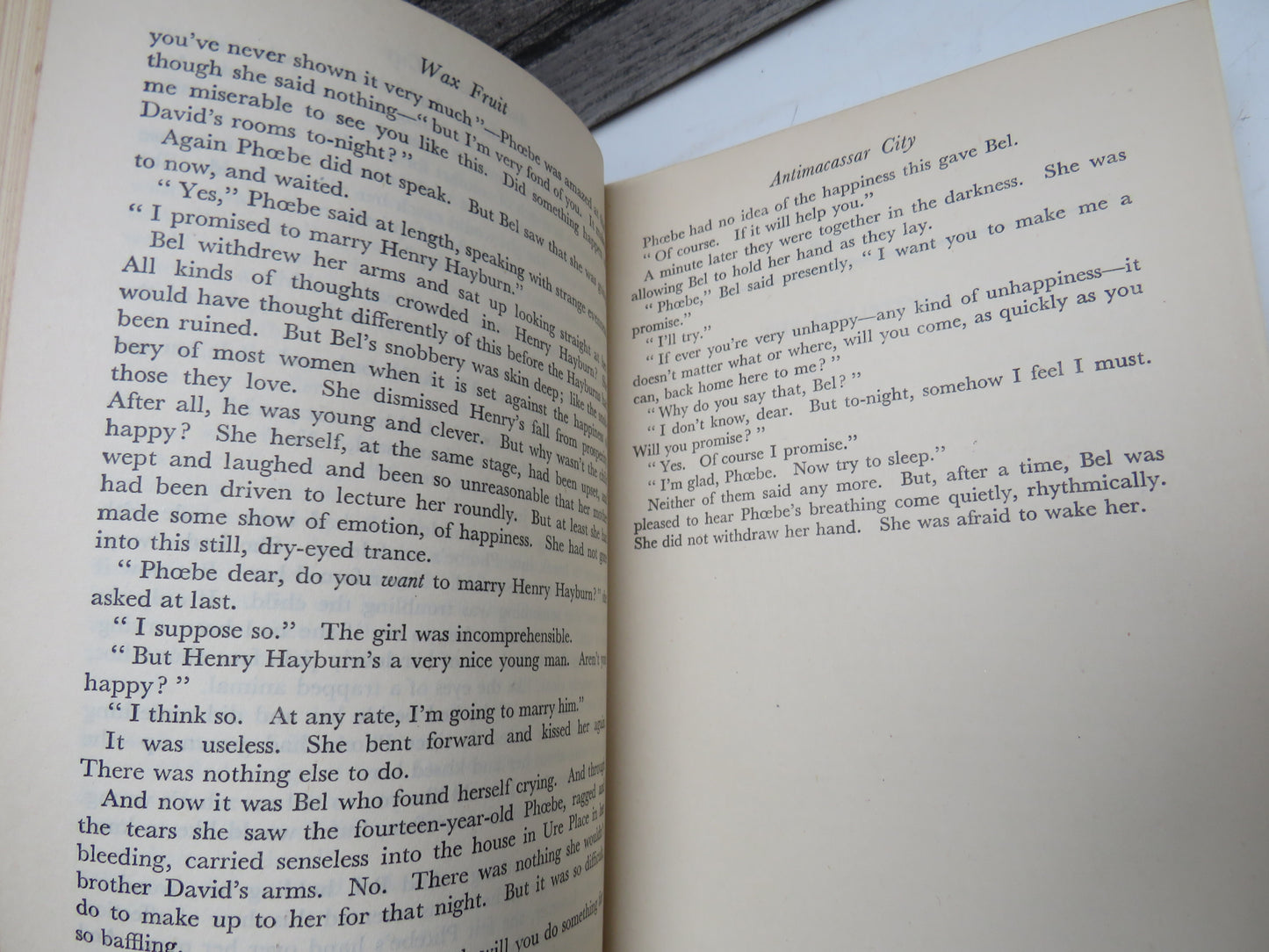 Wax Fruit By Guy McCrone 1947 1st Edition