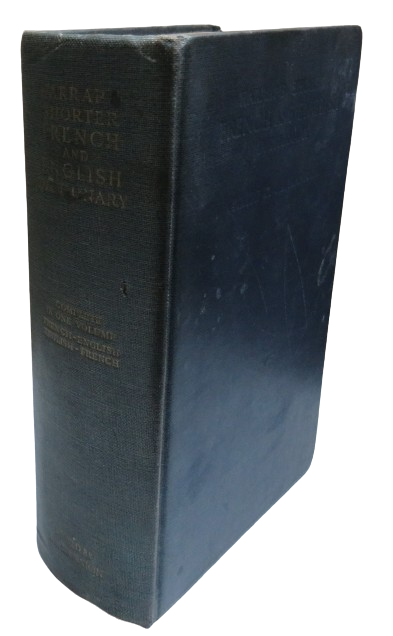 Harrap's Shorter French and English Dictionary Edited By J.E. Mansion book front cover
