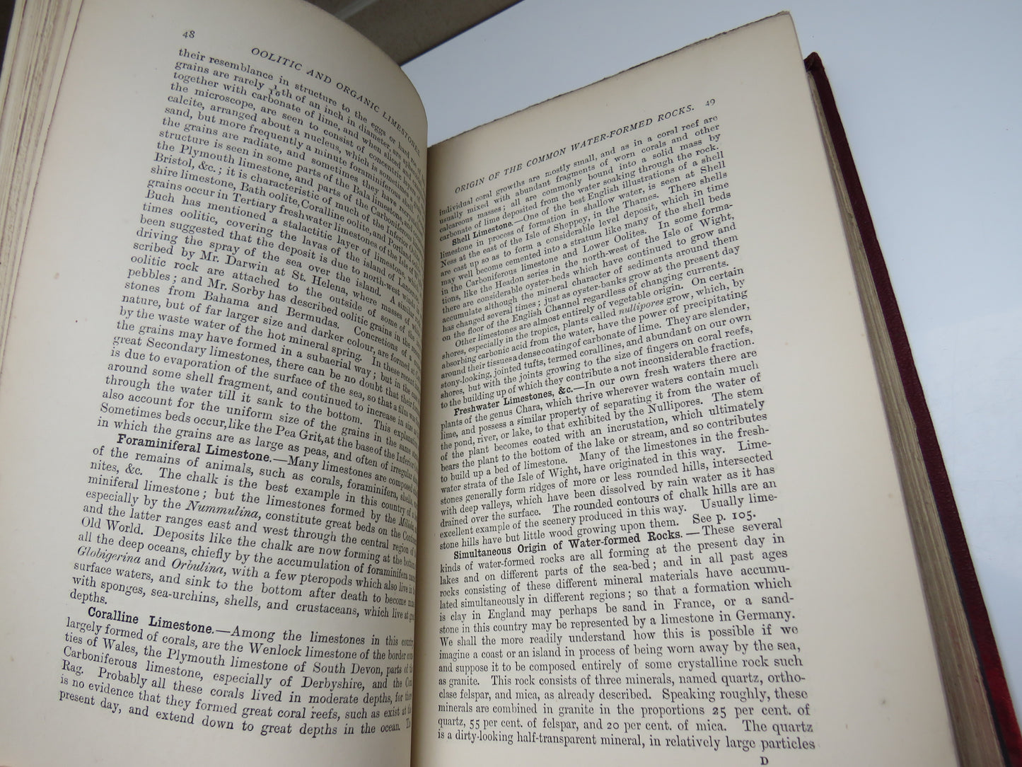 Manual of Geology Theoretical and Practical by John Phillips, Part 1 Physical Geology and Palaeontology, 1885