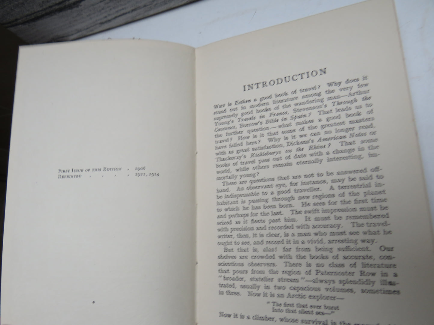 Eothen By Alexander William Kinglake 1914