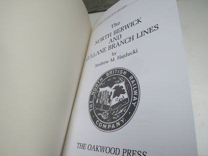 The North Berwick and Gullane Branch Lines By Andrew M. Hajducki 1992 book image 3