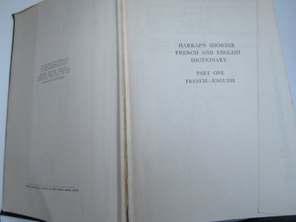 Harrap's Shorter French and English Dictionary Edited By J.E. Mansion book image 5