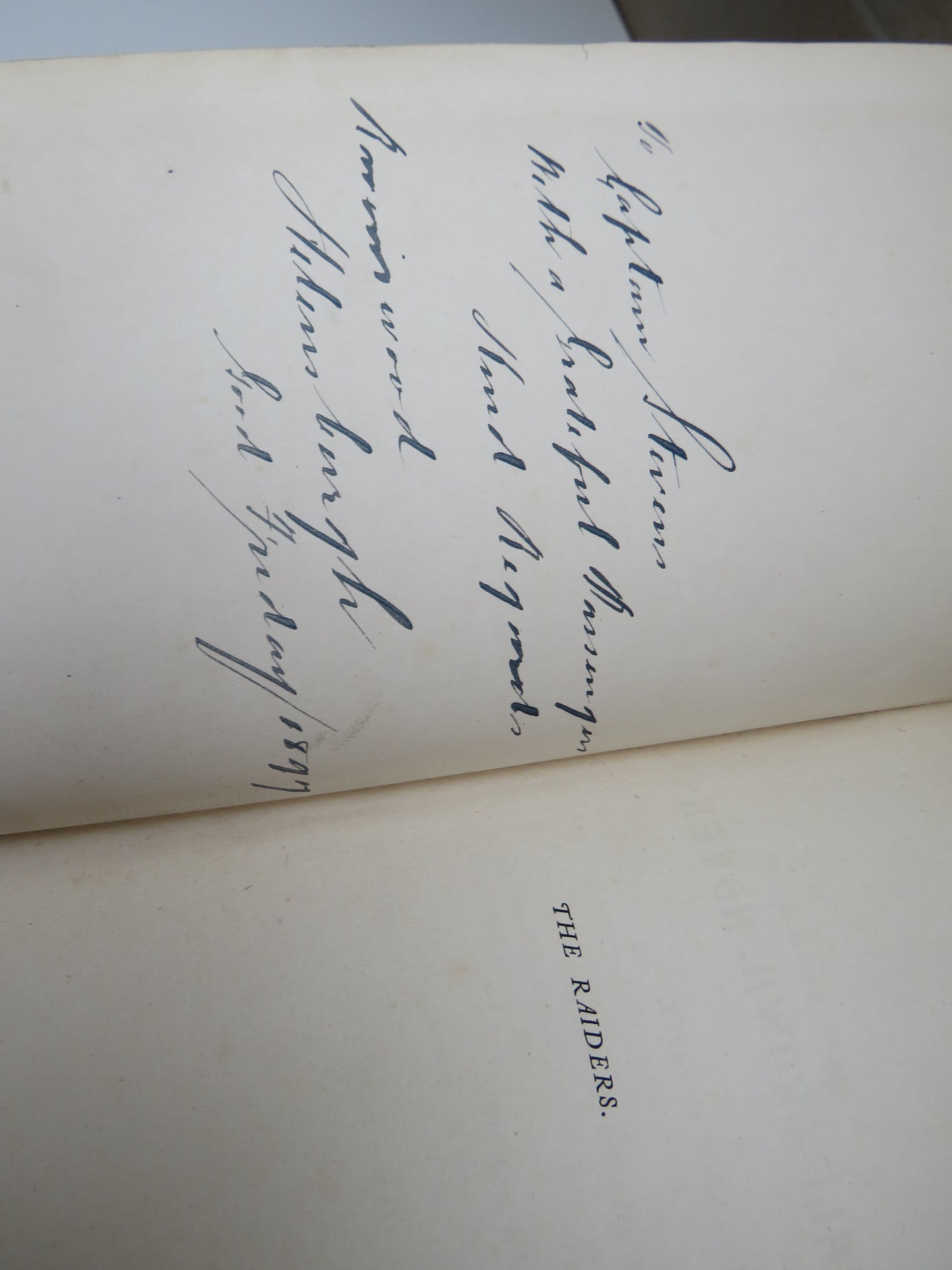 The Raiders Being Some Passages In The Life of John Faa, Lord and Earl of Little Egypt; By S. R. Crockett 1895