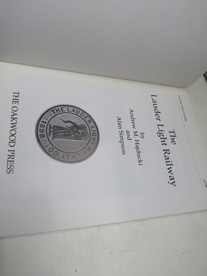 The Lauder Light Railway By Andrew M. Hajducki and Alan Simpson 1996 book image 3