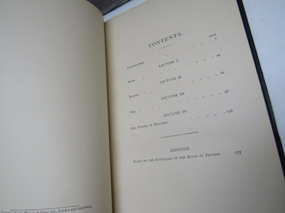The Crown of Wild Olive. Four Lectures On Industry and War By John Ruskin 1888