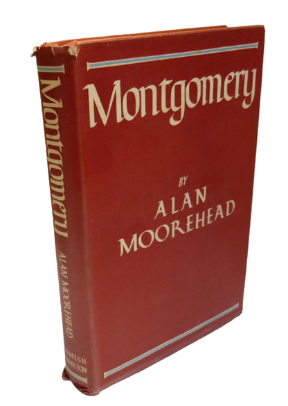 Montgomery A Biography by Alan Moorehead, 1947 book front cover