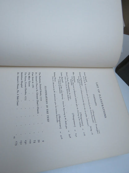 The Life of Samuel Johnson LL.D. By James Boswell 1901 Vol 1 & 2 book image 5