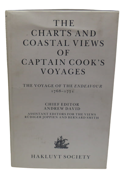 The Charts and Coastal Views of Captain Cook's Voyages, Hakluyt Society Extra Series No. 43 book front cover