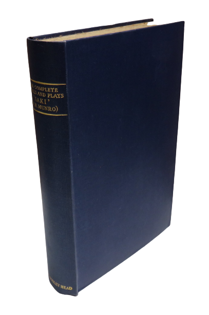 The Novels and Plays of Saki (H. H. Munro) Complete in One Volume, 1941 book front cover