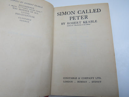 Simon Called Peter by Robert Keable 1924 book image 3