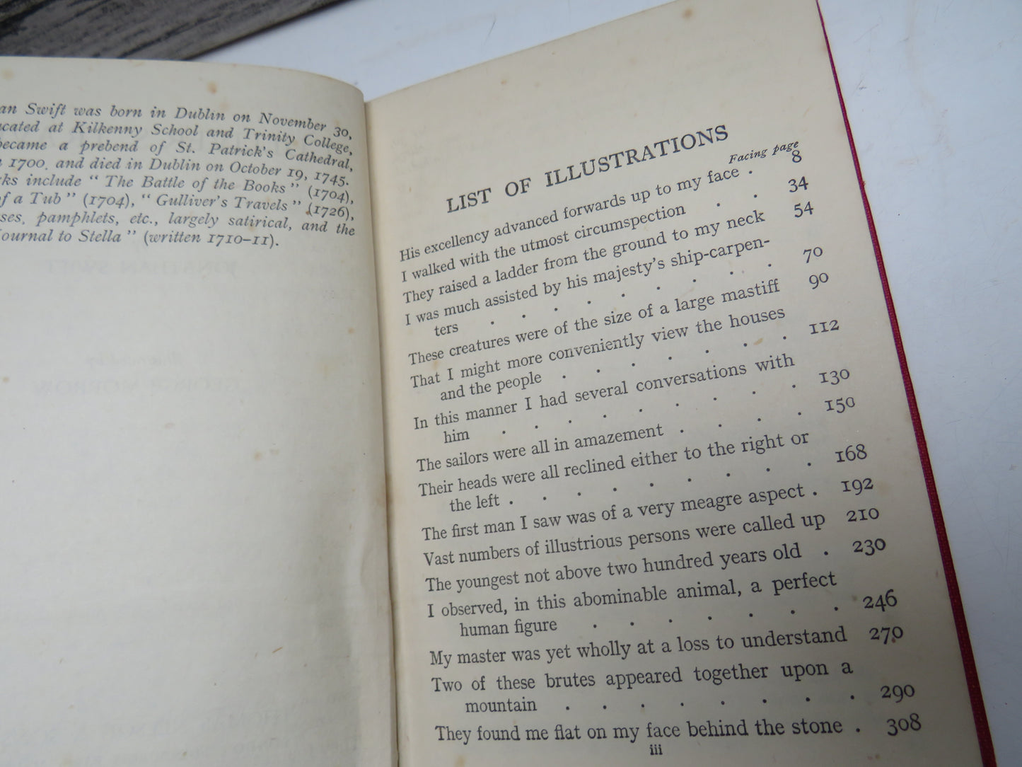 Gulliver's Travels By Jonathan Swift - Vintage Book