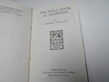 The Small House At Allington By Anthony Trollope 1950 book image 3