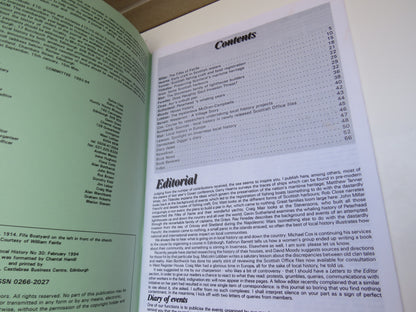 Scottish Local History, Maritime History Magazine, Vol 30, February 1994 book image 3