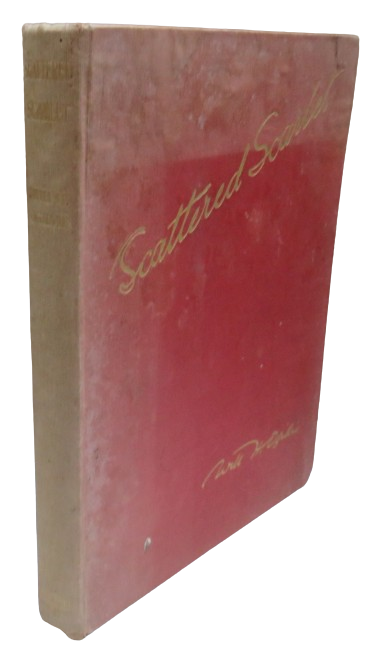 Scattered Scarlet By Will H. Ogilvie Illustrated By Lionel Edwards 1928 book front cover
