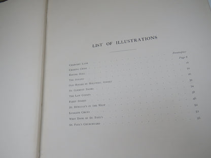 Charing Cross to St. Pauls, Justin McCarthy & Joseph Pennell, 1891 book image 4