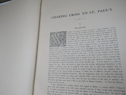Charing Cross to St. Pauls, Justin McCarthy & Joseph Pennell, 1891 book image 5