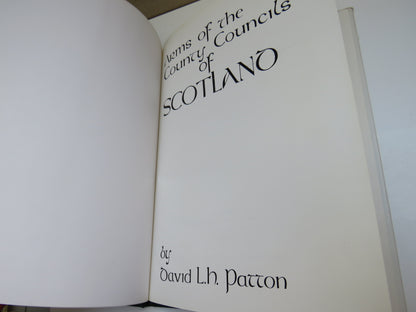 Arms of the County Councils of Scotland by David L. H. Patton, 1977 book image 5