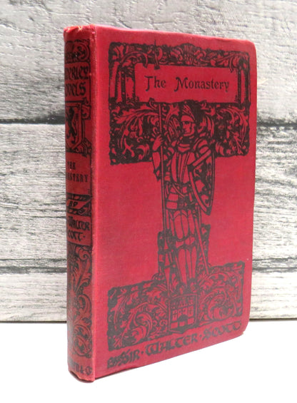 The Monastery By Sir Walter Scott Vintage Book book front cover