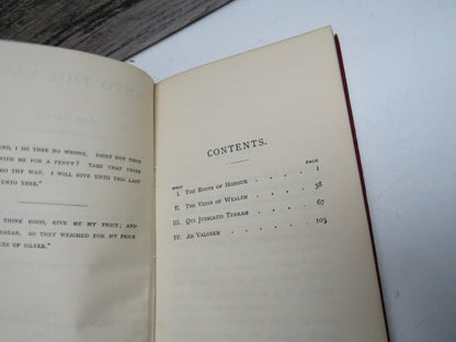 Unto This Last Four Essays On The First Principles of Political Economy By John Ruskin 1906