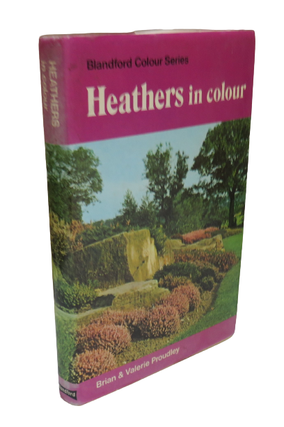Heathers in Colour by Brian and Valerie Proudley, 1974 book front cover