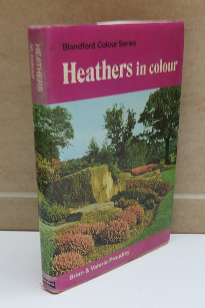 Heathers in Colour by Brian and Valerie Proudley, 1974 book image 2