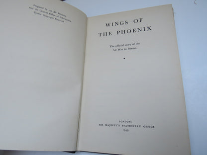 Wings of The Phoenix The Official Story of the Air War in Burma 1949 book image 5