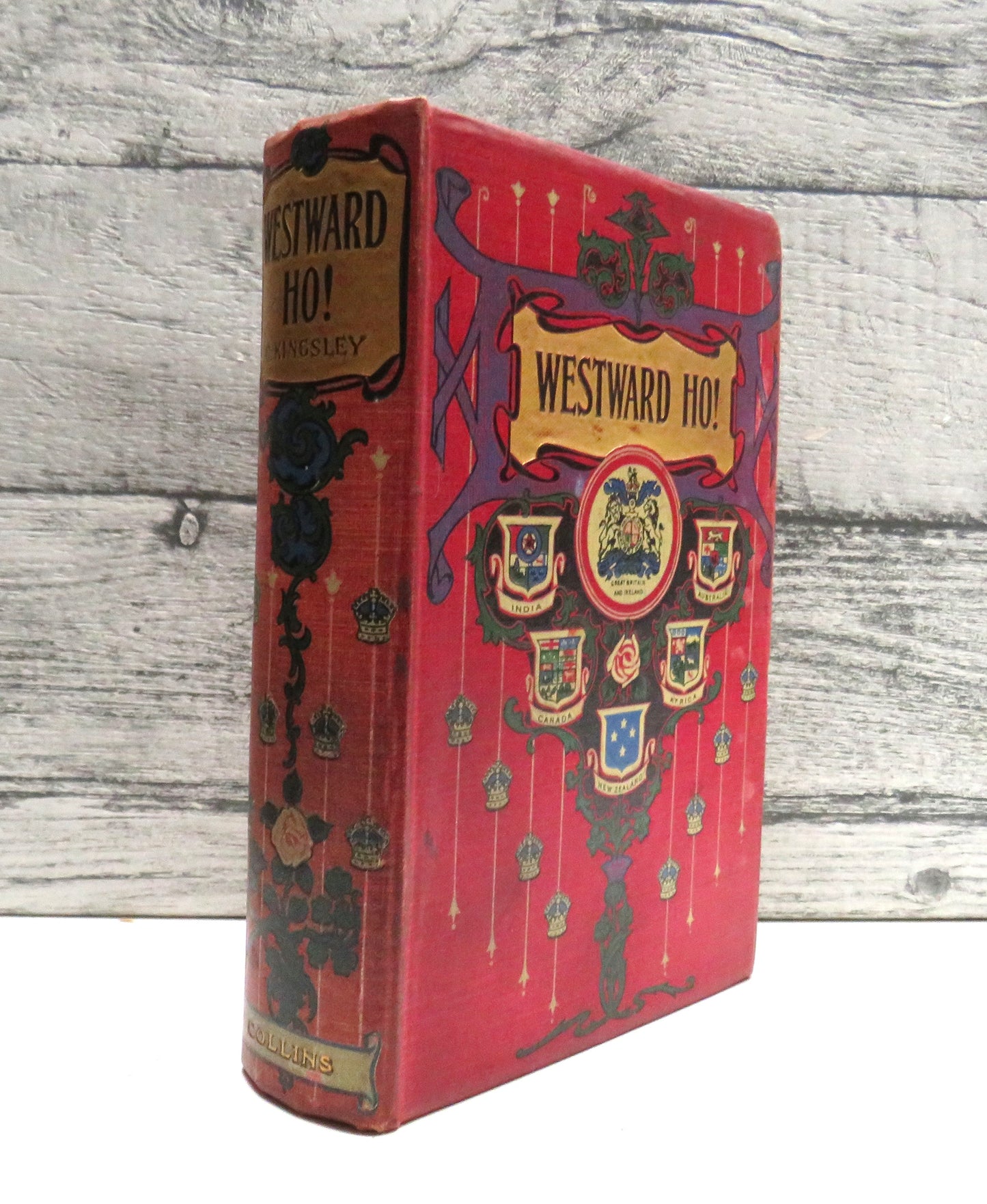 Westward Ho! By Charles Kingsley Eight Coloured Illustrations