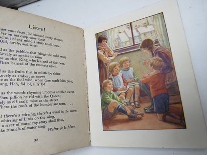 A Little Book of Rhymes New and Old Collected and Illustrated By Cicely Mary Barker Antique Children book image 6