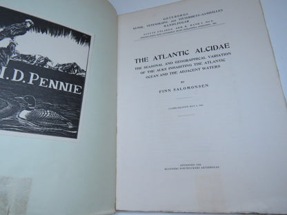 The Atlantic Alcidae: The Seasonal and Geographical Variation of the Auks Inhabiting The Atlantic Oc book image 2