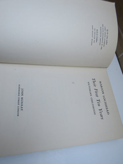 Their First Ten Years Victorian Childhood by Marion Lochhead 1956 1st Edition book image 4