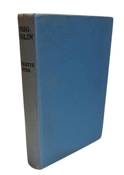 Sprig Muslin by Georgette Heyer 1957 book front cover