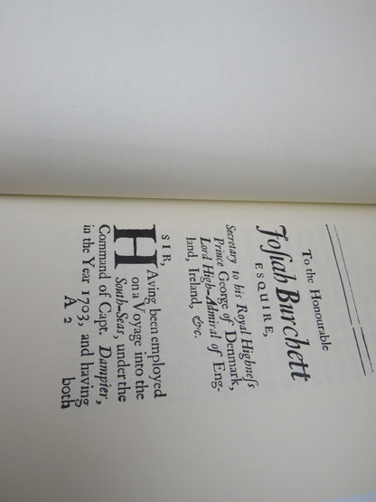 A Voyage Round the World Containing an Account of Captain Dampier's Expedition into the South-Seas i book image 4