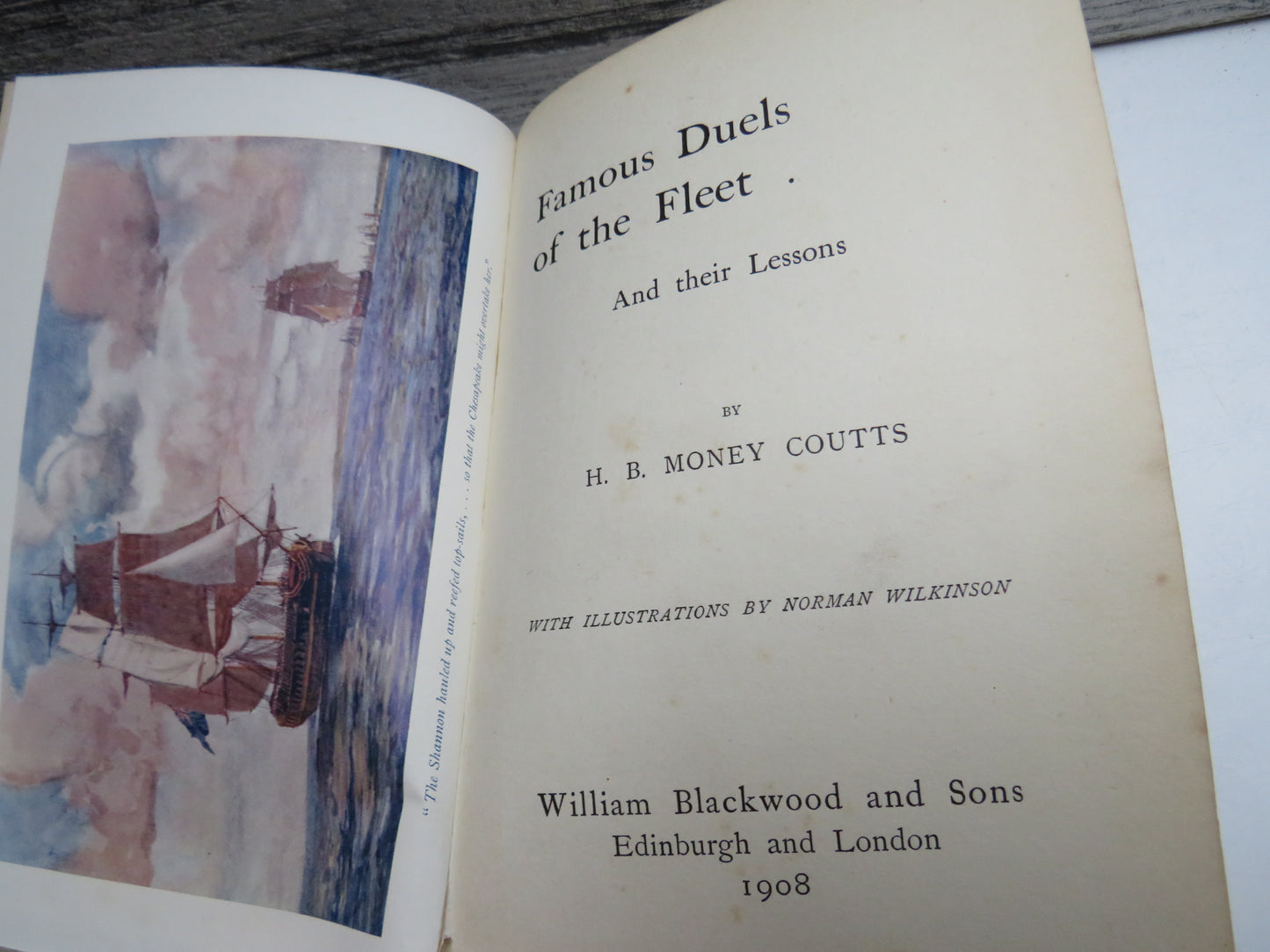 Famous Duels of the Fleet and Their Lessons By H.B. Money Coutts 1908