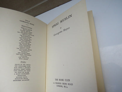 Sprig Muslin by Georgette Heyer 1957 book image 5