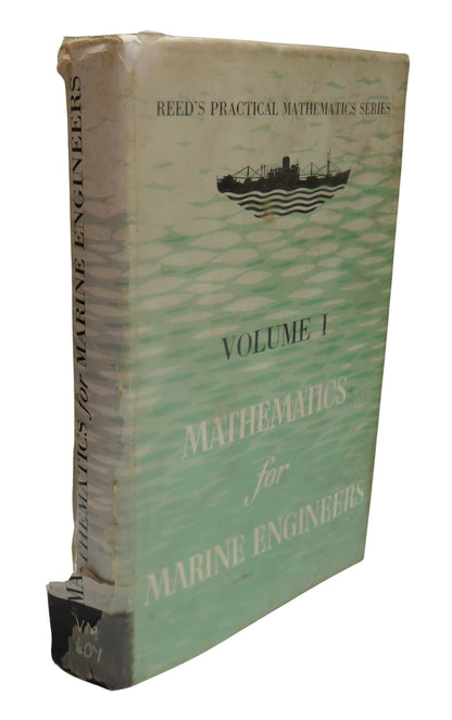 Reed's Mathematics for Marine Engineers Vol. I by William Embleton 1969 book front cover