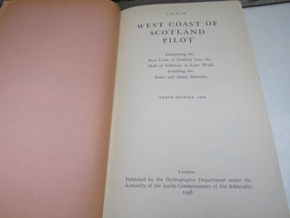 West Coast of Scotland Pilot, Comprising the West Coast of Scotland from the Mull of Galloway to Cap book image 3